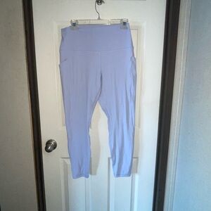 Lululemon Lavender High-Waisted Leggings